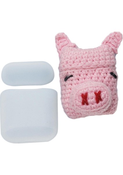 Bluetooth Kulaklık Kılıfı Pembe