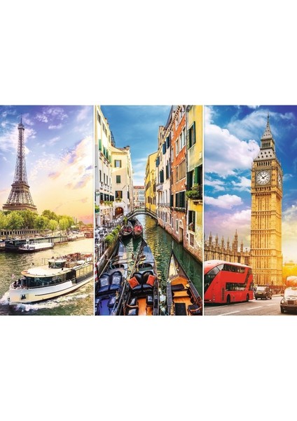 Trefl Trip Around Europe 4000 Parça Puzzle modelleri