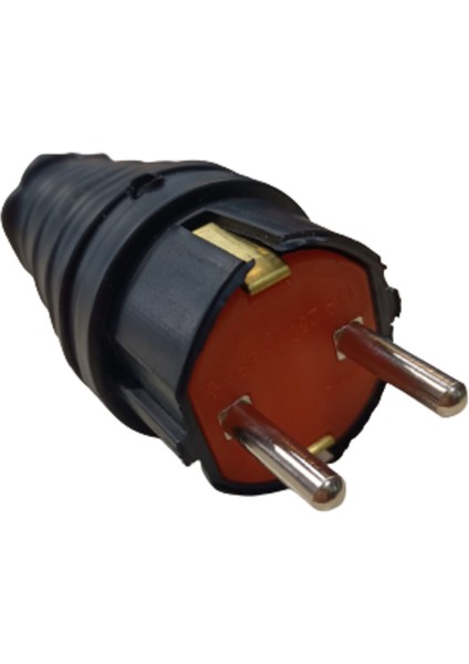 1X16 Kauçuk Erkek Fiş Düz modelleri