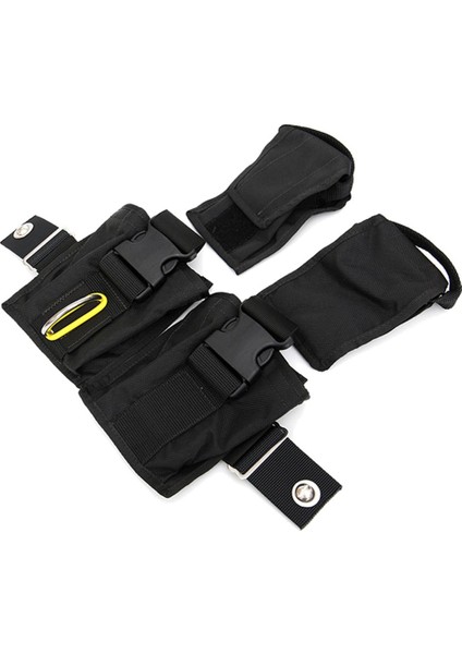 8lbs Scuba Backplate Ağırlık Çanta Dolgu Çantası Cepleri Dişli Bcd Tutucu Siyah (Yurt Dışından)