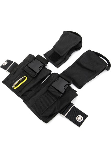 8lbs Scuba Backplate Ağırlık Çanta Dolgu Çantası Cepleri Dişli Bcd Tutucu Siyah (Yurt Dışından)