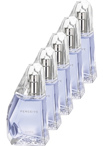 Perceive Kadın Parfüm Edp 50 ml 5'li Set