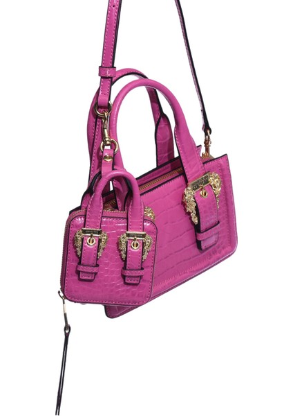 Jeans Couture 74VA4BFX-ZS578-406 Fuşya Kadın Omuz Çantası fırsatları