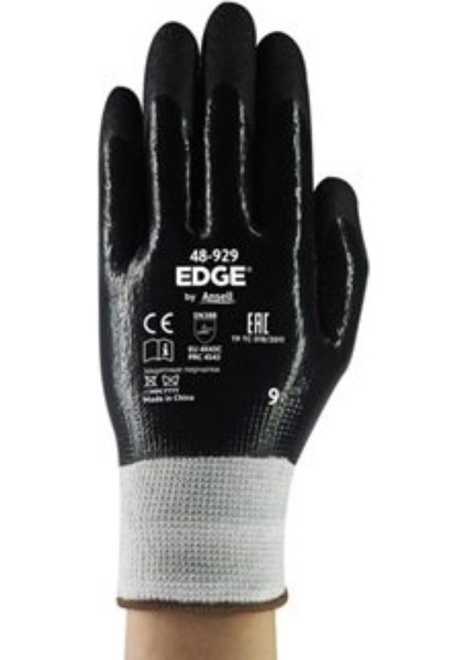 Edge 48-929 Tam Nitril Kaplı Yağlı Işler Eldiveni
