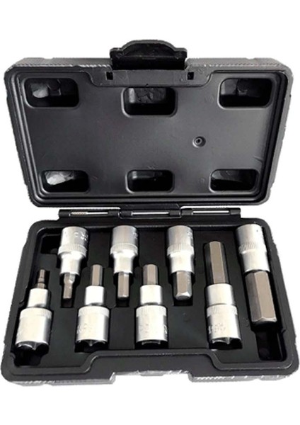 Ncset85 8 Parça 1/2" Cr-V Allen Lokma Seti