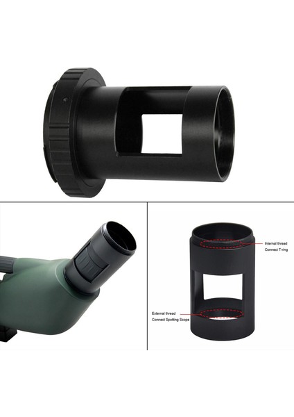 Dslr Kamera Için Teleskop Mercek Adaptörü Tüp Manşonu Adaptörü (Yurt Dışından) fırsatları