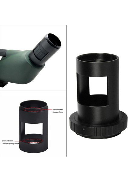 Dslr Kamera Için Teleskop Mercek Adaptörü Tüp Manşonu Adaptörü (Yurt Dışından) indirimleri