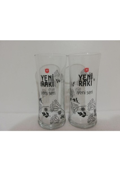 Cam Yeni Seri Rakı Bardağı 6 Adet