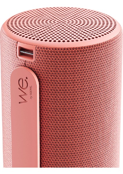 We. Hear 2 Coral Red Suya Toza Dayanıklı Bluetooth Hoparlör