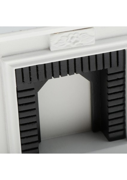 1pc 3D Bebek Evi Mobilya 1:12 Ölçekli Oda Minyatürleri Beyaz Şömine El Sanatları Beyaz2 (Yurt Dışından) fırsatları