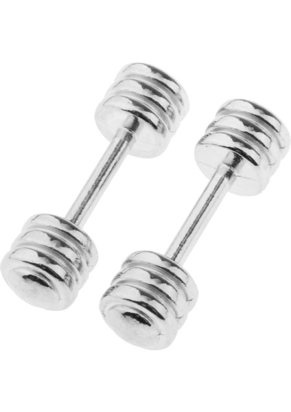 Minyatür Dollhouse Dumbbells 2 Pc (Yurt Dışından)