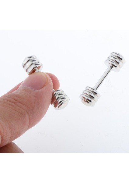 Minyatür Dollhouse Dumbbells 2 Pc (Yurt Dışından)