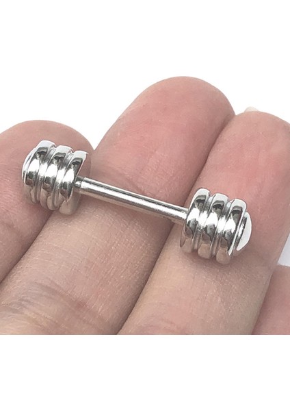Minyatür Dollhouse Dumbbells 2 Pc (Yurt Dışından)