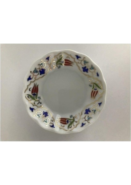 Porselen Çay Tabağı Lalenaz 12CM 6lı