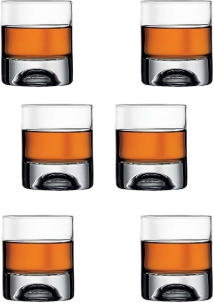 6 Adet Lüx Viski Bardağı Holiday Bardak Takımı 205 cc