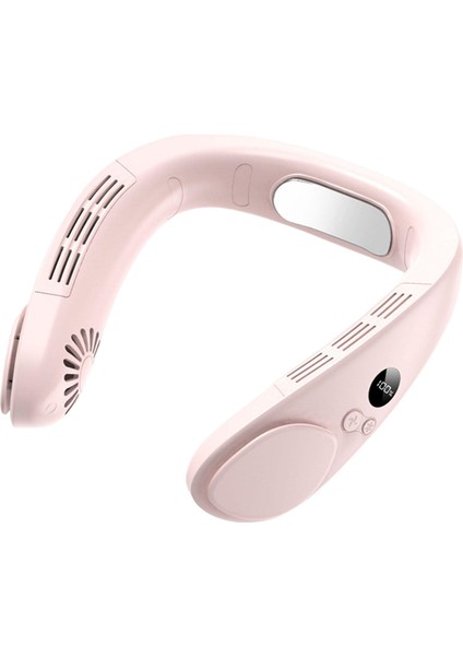 Taşınabilir, Bladess Fan Yapraksız Giyilebilir Çalışma Hava Soğutucu Fan Pembe (Yurt Dışından) fiyatları