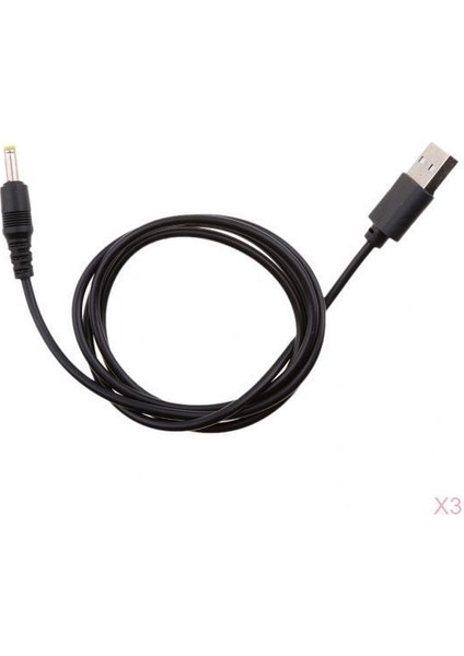 3 x USB Tip A'dan Dc'ye Dc Varil Şarj Kablosu Erkek 4.0mmx1.7mm Dc (Yurt Dışından)