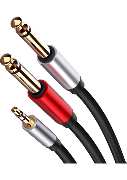 2x 3.5mm 1/8 "trs Stereo - Çift 6.35MM 1/4" Kablo (Yurt Dışından) fiyatları