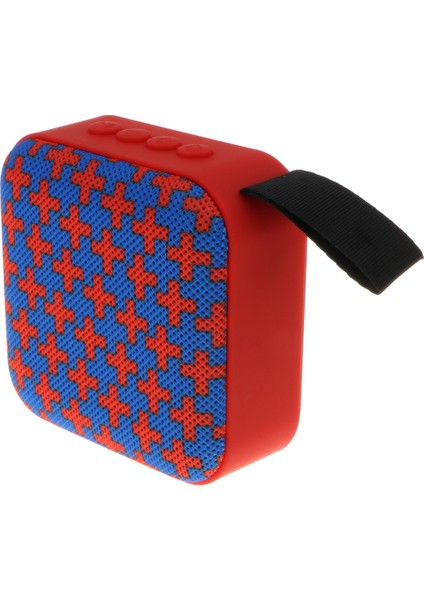 3D Mini Bluetooth Bluetooth + Su Geçirmez Dış Mekan Hoparlör Mavisi (Yurt Dışından)