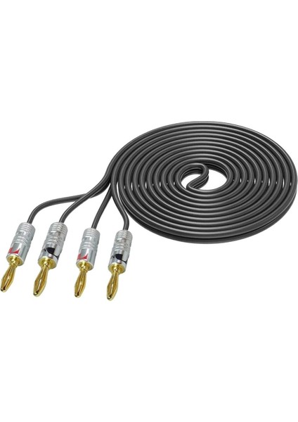 2pcs Hı - End 10FT 12 Gauge Hifi Hoparlör Kablo Tel 8 Pcs 4mm Muzlu (Yurt Dışından) modelleri