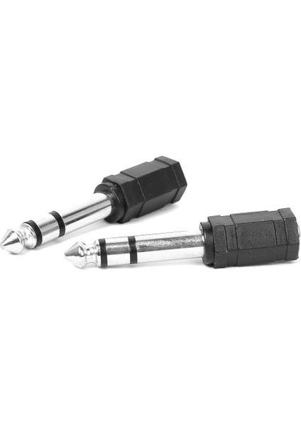 2 Adet 6.35 mm Fişe 3,5 mm Stereo Sokete (Yurt Dışından)