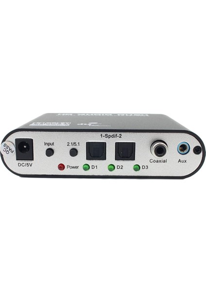 5.1 Audio Aecoder Spdıf Koaxıal - Ps3 Için Amplifikatör Analogu Yeni (Yurt Dışından) indirimleri