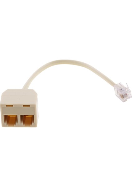RJ11 Adsl'den Ethernet'e Adsl RJ11 6P4C - 8P4C Telefon Konnektörü RJ11 6 Erkekten Kadın Telefon Ayrıştırıcı Adaptör Dönüştürücü (Yurt Dışından)