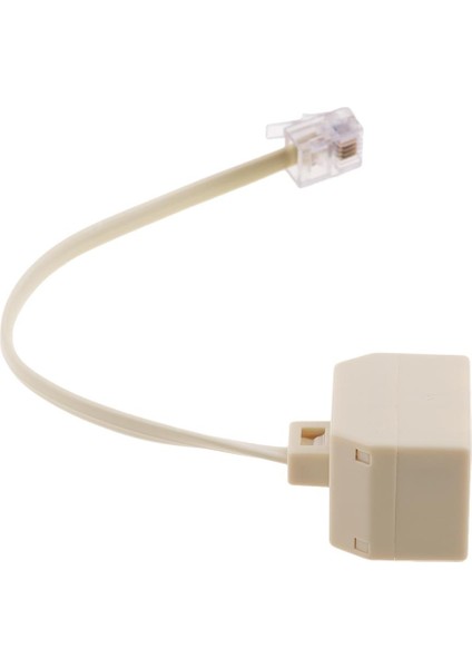 RJ11 Adsl'den Ethernet'e Adsl RJ11 6P4C - 8P4C Telefon Konnektörü RJ11 6 Erkekten Kadın Telefon Ayrıştırıcı Adaptör Dönüştürücü (Yurt Dışından)