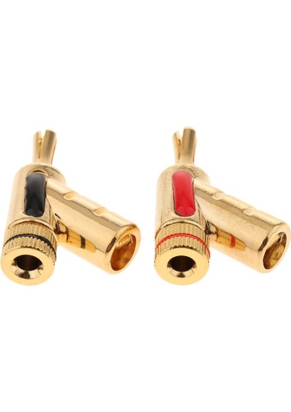 4pcs/set 4mm Saf Bakır Muz Hoparlör Kablosu Terminal Konektörleri (Yurt Dışından) modelleri
