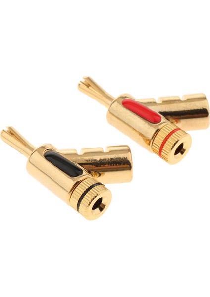 4pcs/set 4mm Saf Bakır Muz Hoparlör Kablosu Terminal Konektörleri (Yurt Dışından) fırsatları