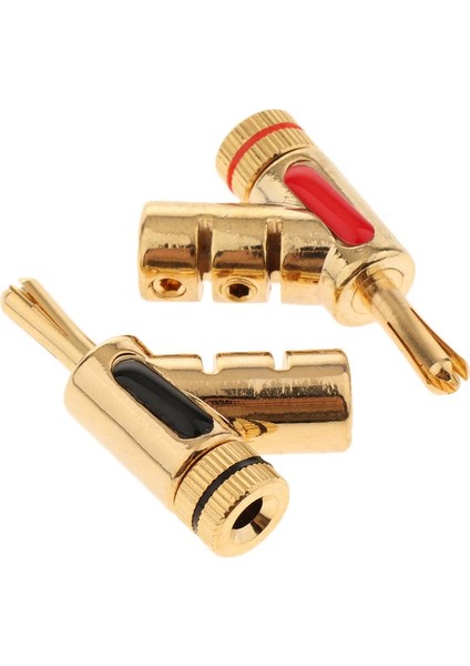 4pcs/set 4mm Saf Bakır Muz Hoparlör Kablosu Terminal Konektörleri (Yurt Dışından) indirimleri