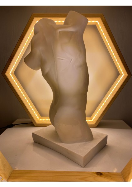 Tors 'white' Dekoratif Heykel, Pop Art Roma Yunan Heykelleri indirimleri