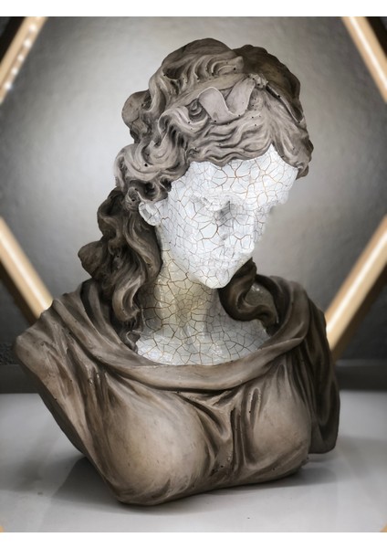 Hera 'golden Crack' Dekoratif Heykel, Pop Art Roma Yunan Heykelleri modelleri
