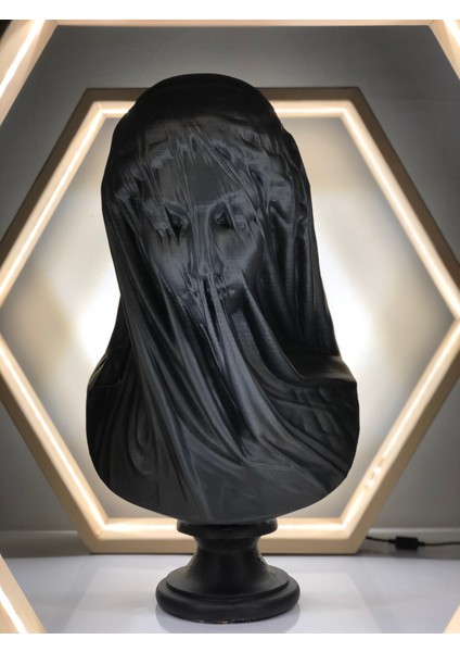 Mariam 'black' Dekoratif Heykel, Pop Art Roma Yunan Heykelleri
