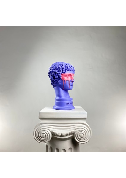Hermes 'purple-Man' Dekoratif Heykel, Pop Art Roma Yunan Heykelleri fiyatları