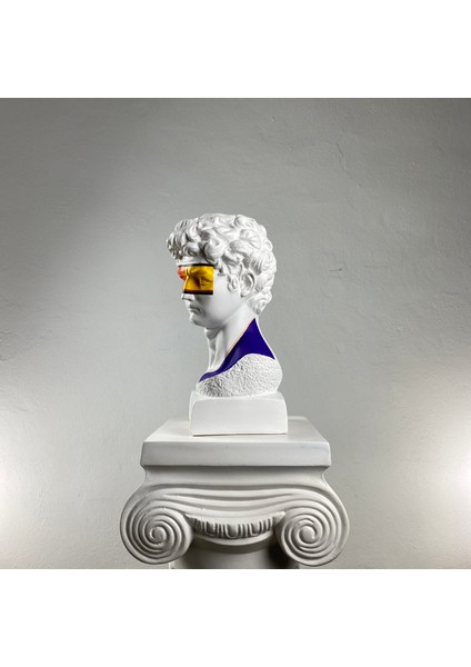 David 'rock'n Roll' Dekoratif Heykel, Pop Art Roma Yunan Heykelleri