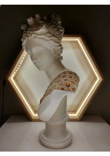 Diana 'leopard' Dekoratif Heykel, Pop Art Roma Yunan Heykelleri modelleri