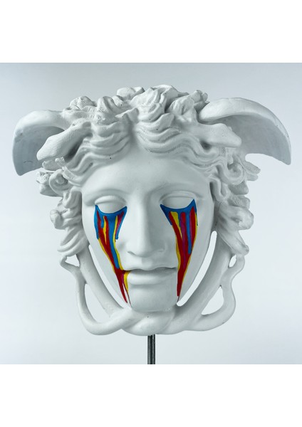 Medusa 'coloring' Dekoratif Heykel, Pop Art Roma Yunan Heykelleri fiyatları