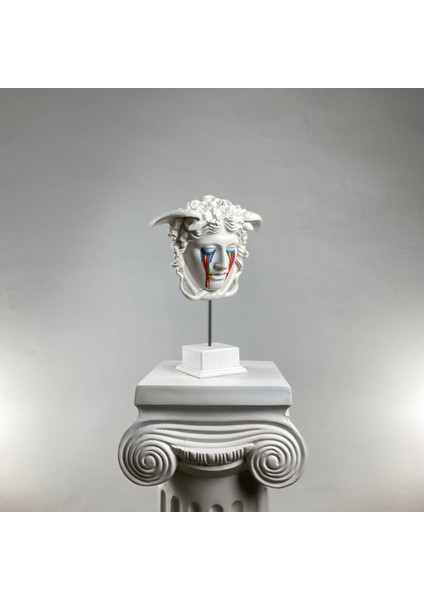 Medusa 'coloring' Dekoratif Heykel, Pop Art Roma Yunan Heykelleri modelleri