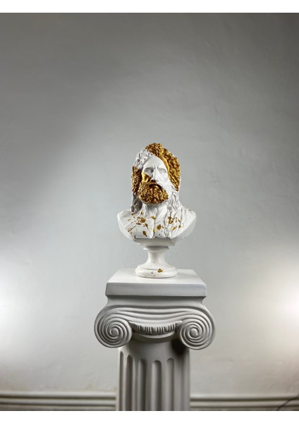 Zeus 'god But Gold' Dekoratif Heykel, Pop Art Roma Yunan Heykelleri fırsatları