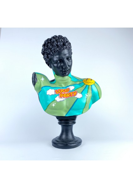 Hermes 'lucid Party' Dekoratif Heykel, Pop Art Roma Yunan Heykelleri
