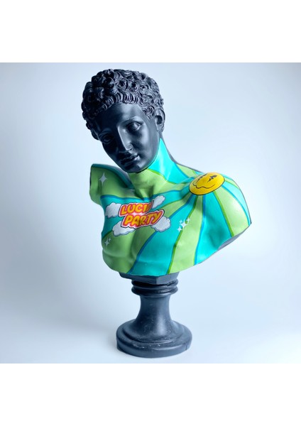 Hermes 'lucid Party' Dekoratif Heykel, Pop Art Roma Yunan Heykelleri
