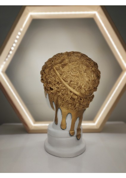 Hermes 'melting Gold' Dekoratif Heykel, Pop Art Roma Yunan Heykelleri fırsatları