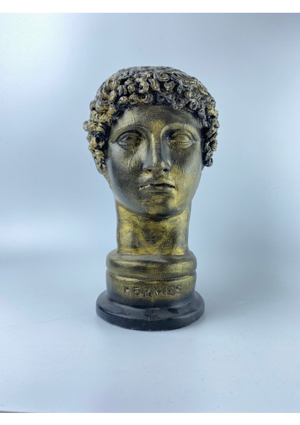 Hermes 'gold Mosaic' Dekoratif Heykel, Pop Art Roma Yunan Heykelleri
