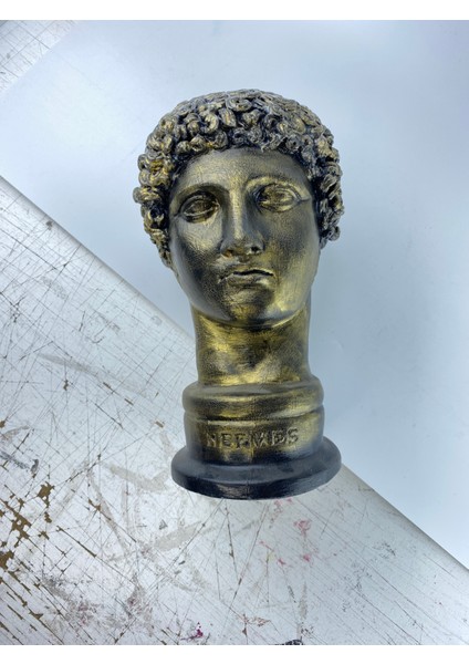 Hermes 'gold Mosaic' Dekoratif Heykel, Pop Art Roma Yunan Heykelleri fırsatları
