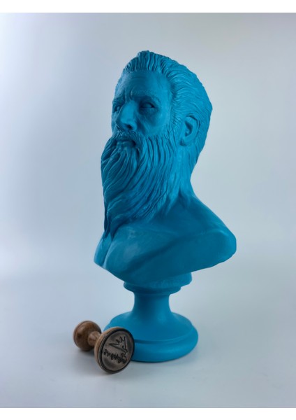 Poseidon 'blues' Dekoratif Heykel, Pop Art Roma Yunan Heykelleri fırsatları