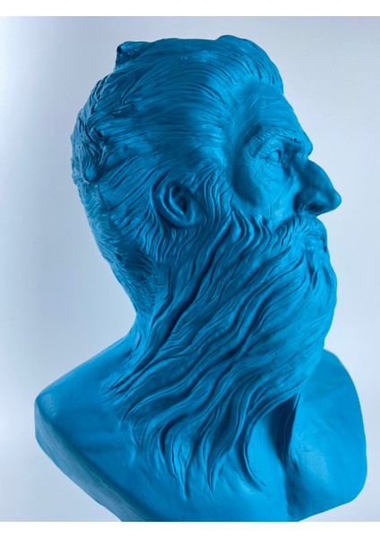 Poseidon 'blues' Dekoratif Heykel, Pop Art Roma Yunan Heykelleri indirimleri