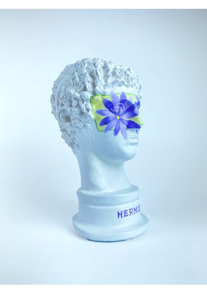 Hermes 'bloom' Dekoratif Heykel, Pop Art Roma Yunan Heykelleri