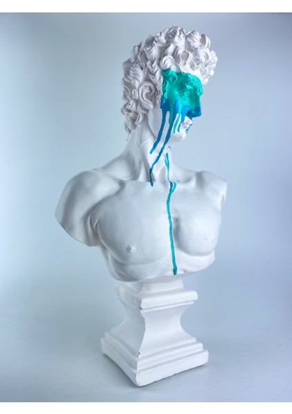 David 'white Pastel' Dekoratif Heykel, Pop Art Roma Yunan Heykelleri modelleri