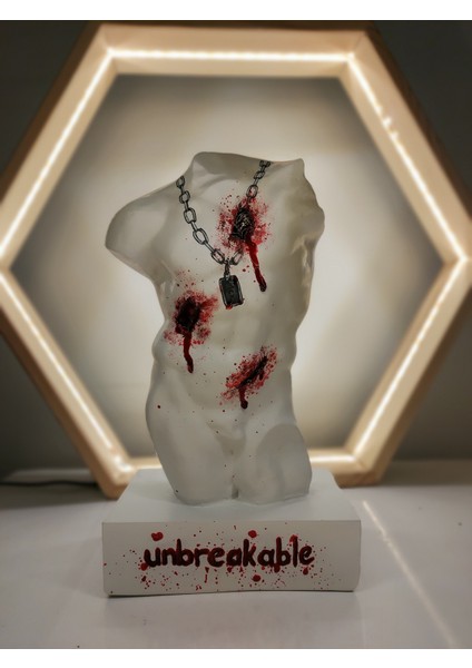 Tors 'unbreakable' Dekoratif Heykel, Pop Art Roma Yunan Heykelleri